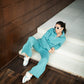 TEAL CO-ORD SET (WOMEN)