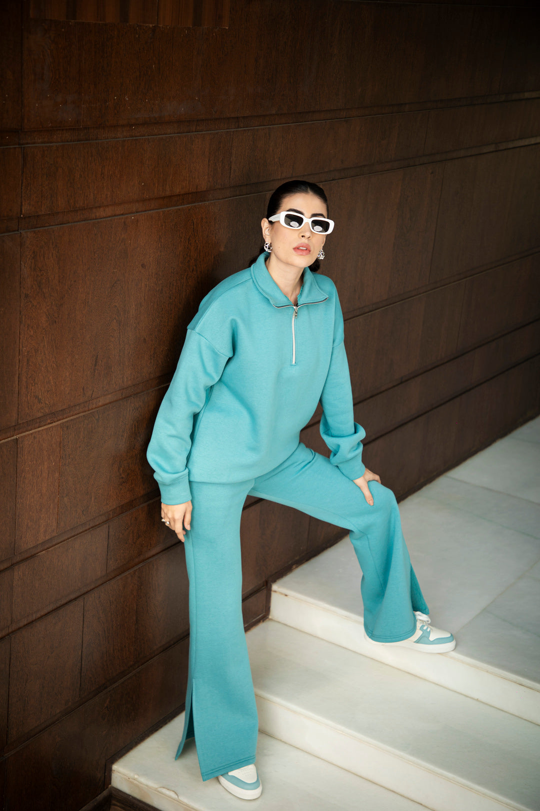 TEAL CO-ORD SET (WOMEN)