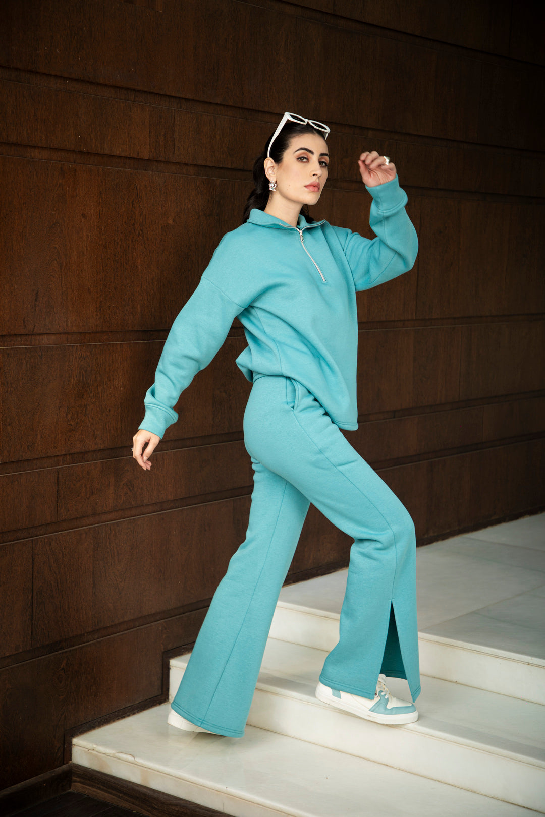 TEAL CO-ORD SET (WOMEN)