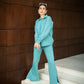 TEAL CO-ORD SET (WOMEN)