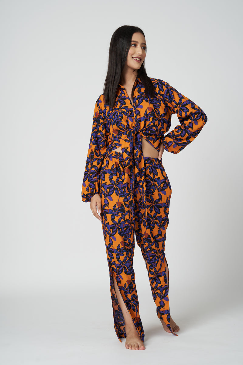 TROPICAL LOUNGEWEAR SET